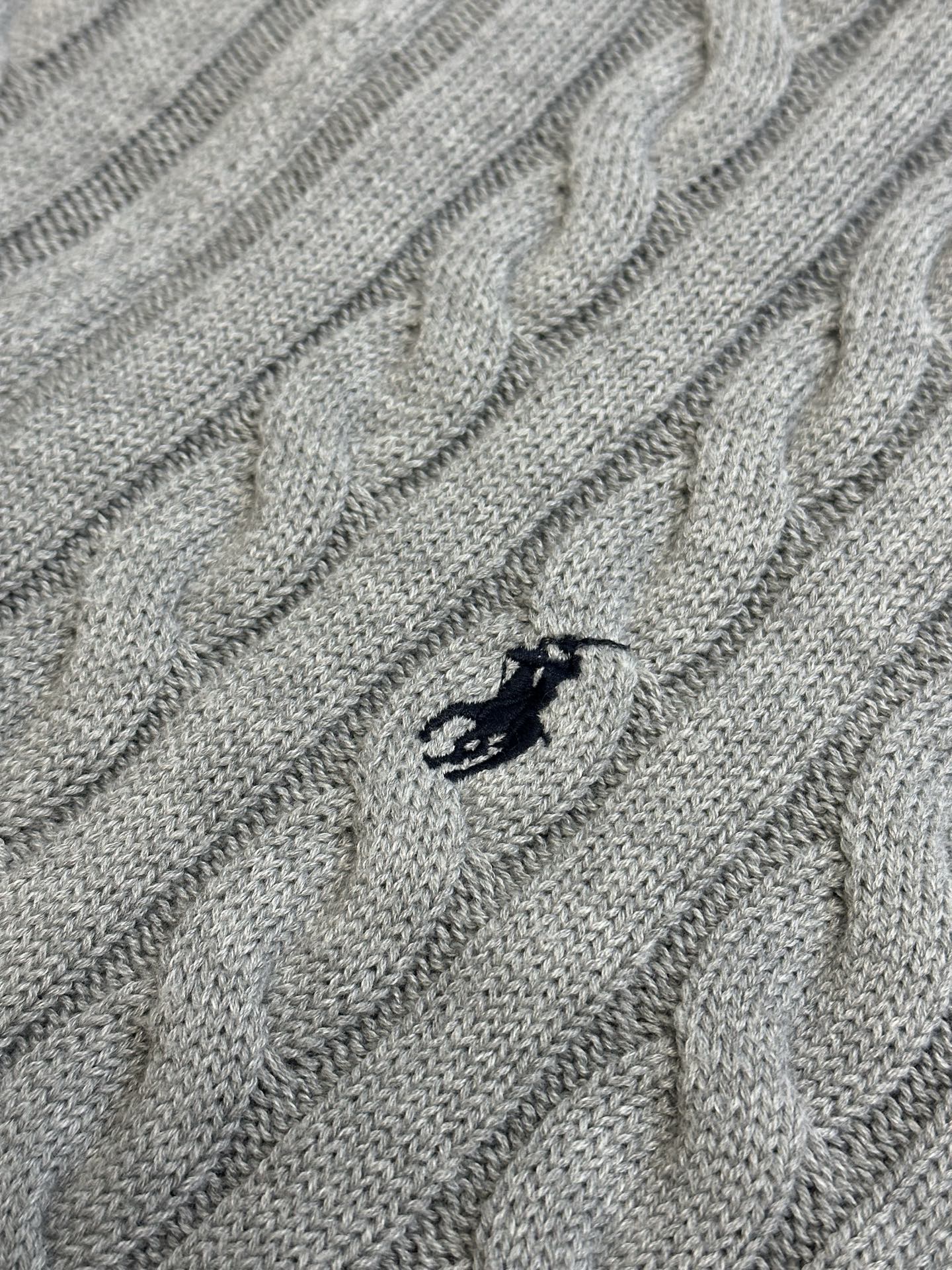 Ralph Lauren Men's Cotton Cable Knit Sweater