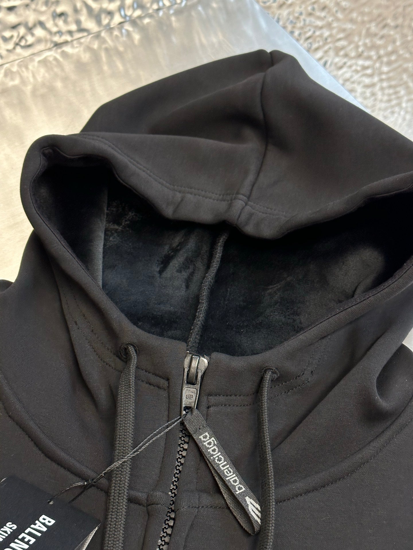 Balenciaga 3B Sports Icon Zip-Up Hoodie