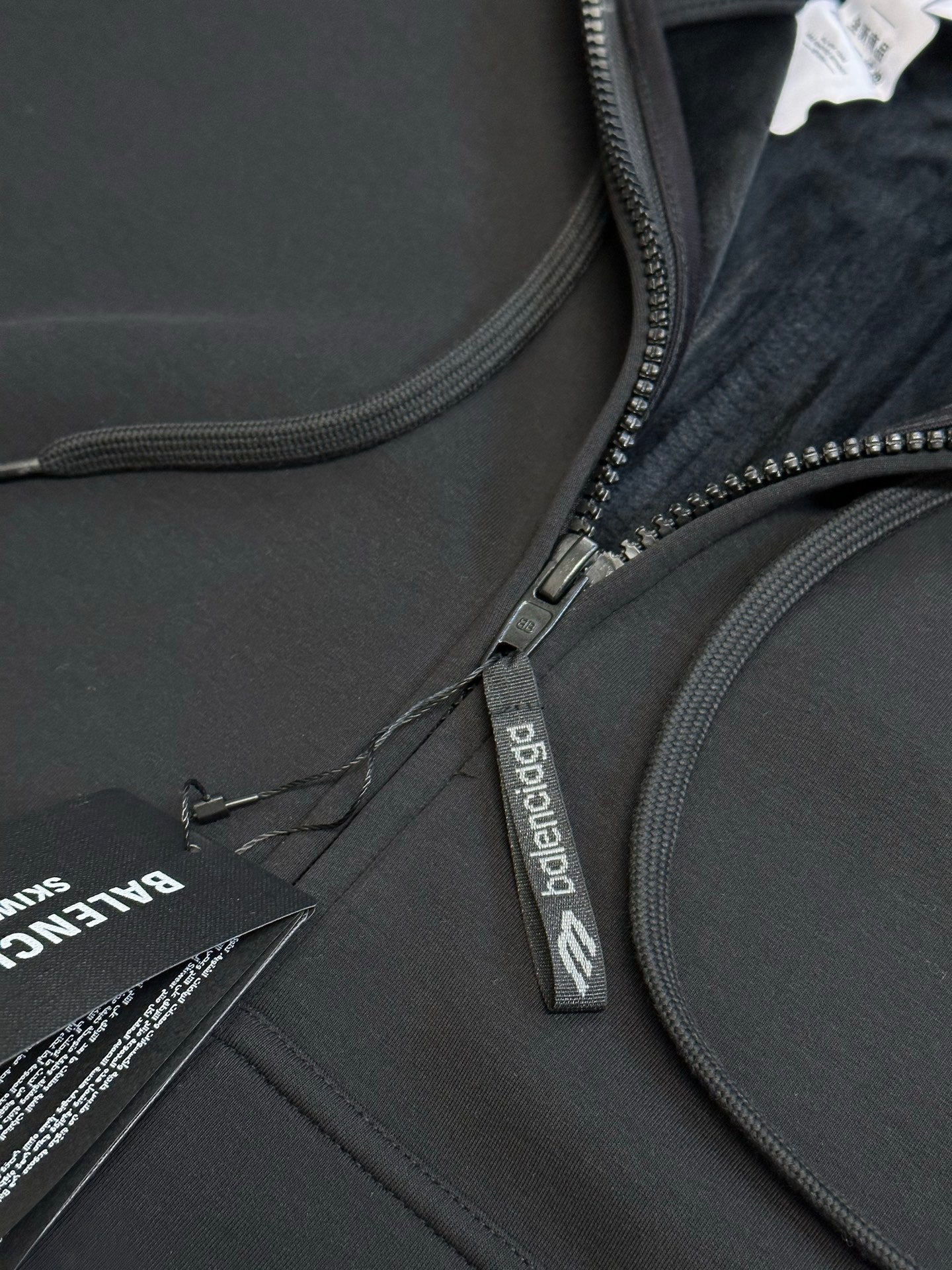 Balenciaga 3B Sports Icon Zip-Up Hoodie