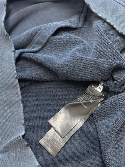 BALENCIAGA Transparent Tape Ripped Pocket Hooded Sweatshirt