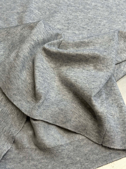 Chrome Hearts Cashmere Knit with Embroidered Sleeve Logo