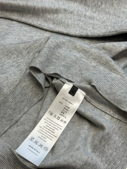 Chrome Hearts Cashmere Knit with Embroidered Sleeve Logo