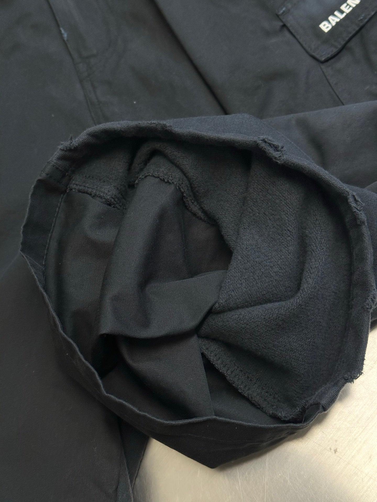 BALENCIAGA HYBRID Large Fit Pants Logo Cargo