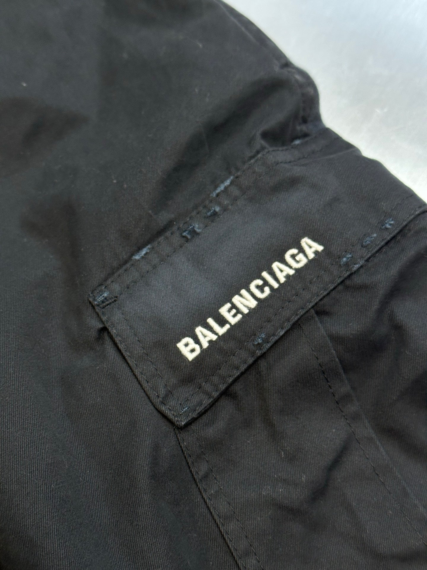 BALENCIAGA HYBRID Large Fit Pants Logo Cargo
