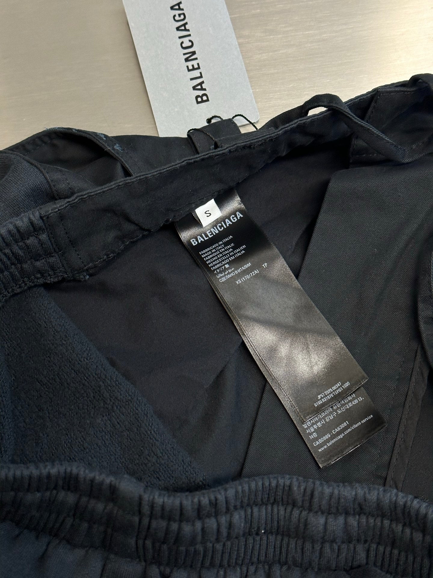 BALENCIAGA HYBRID Large Fit Pants Logo Cargo