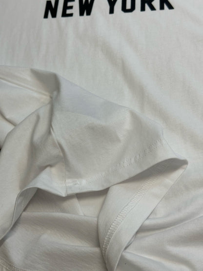 SAINT LAURENT silk T-white