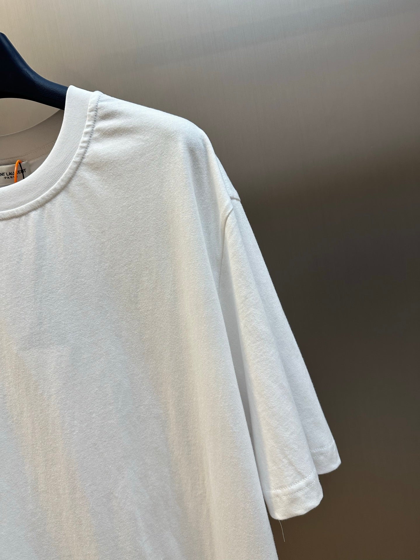 SAINT LAURENT silk T-white