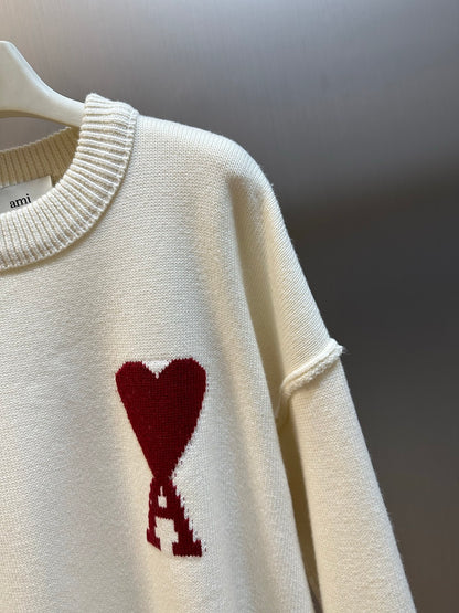 Ami De Coeur Crew Neck Sweater