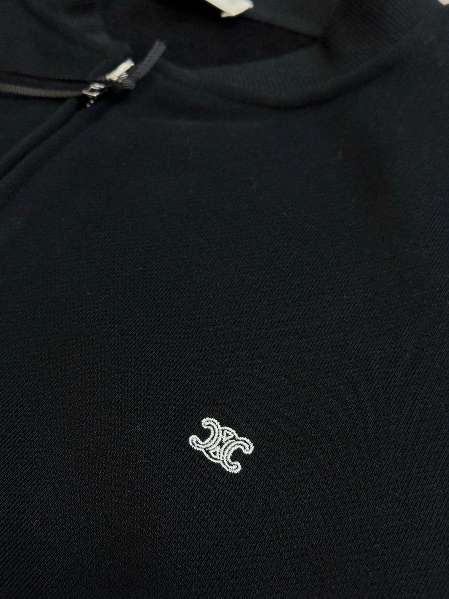 CELINE Embroidered Cotton Jacket