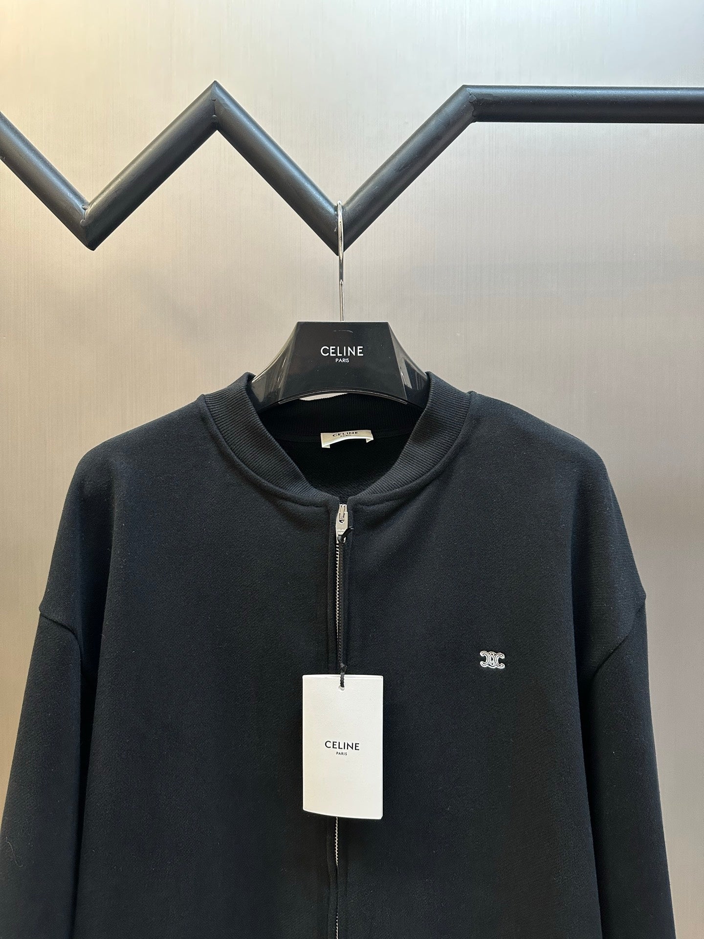 CELINE Embroidered Cotton Jacket