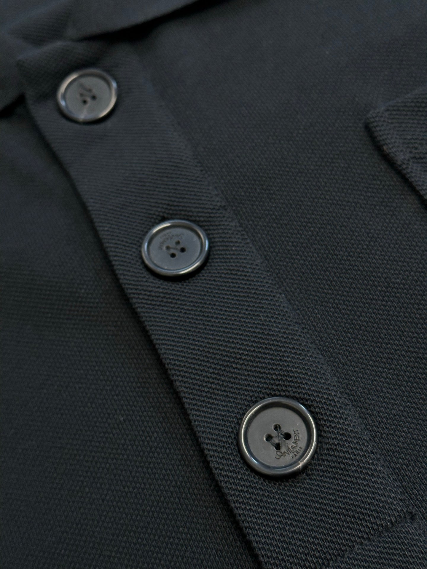Saint Laurent LE CASSANDRE polo shirt