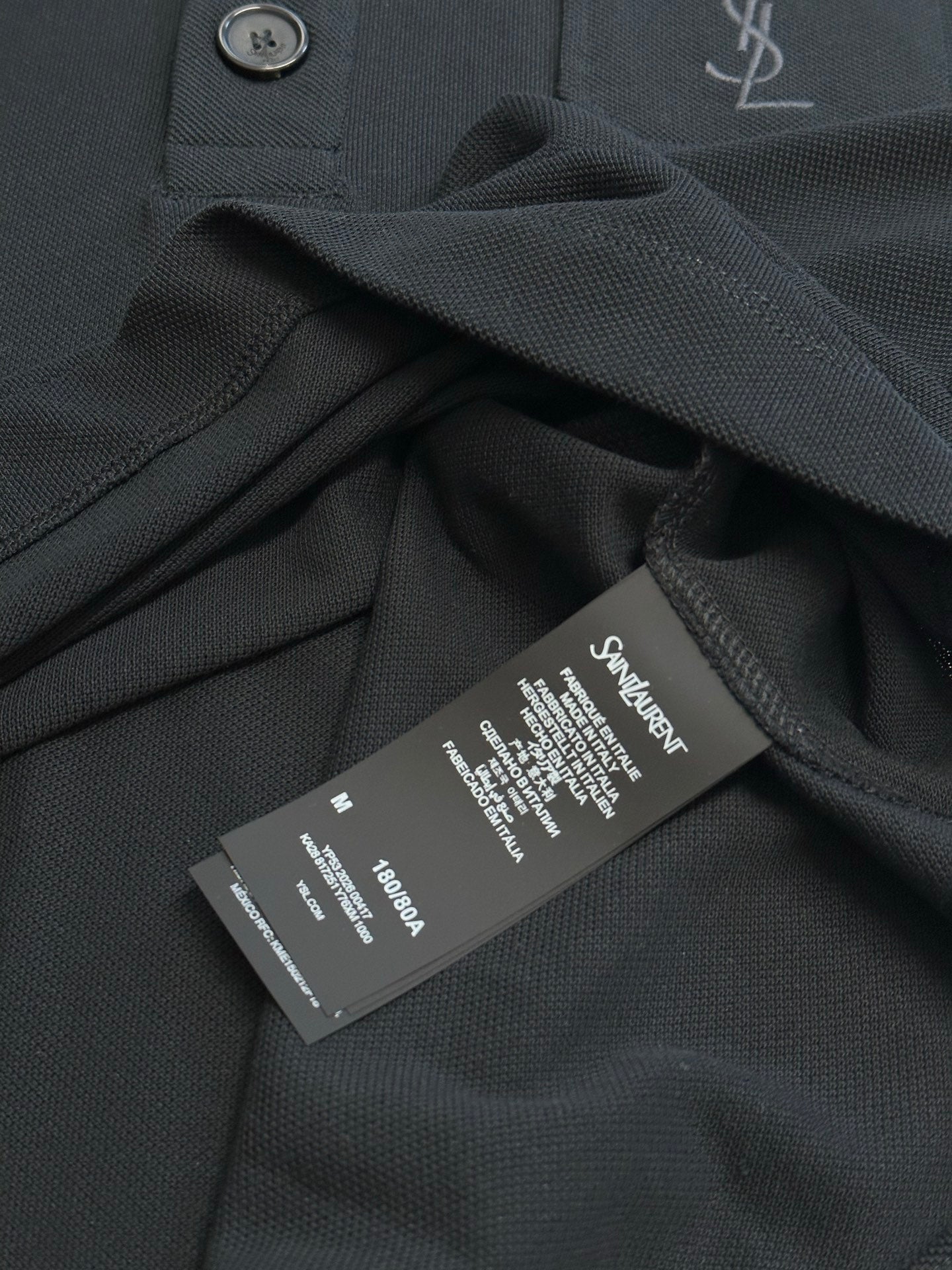 Saint Laurent LE CASSANDRE polo shirt