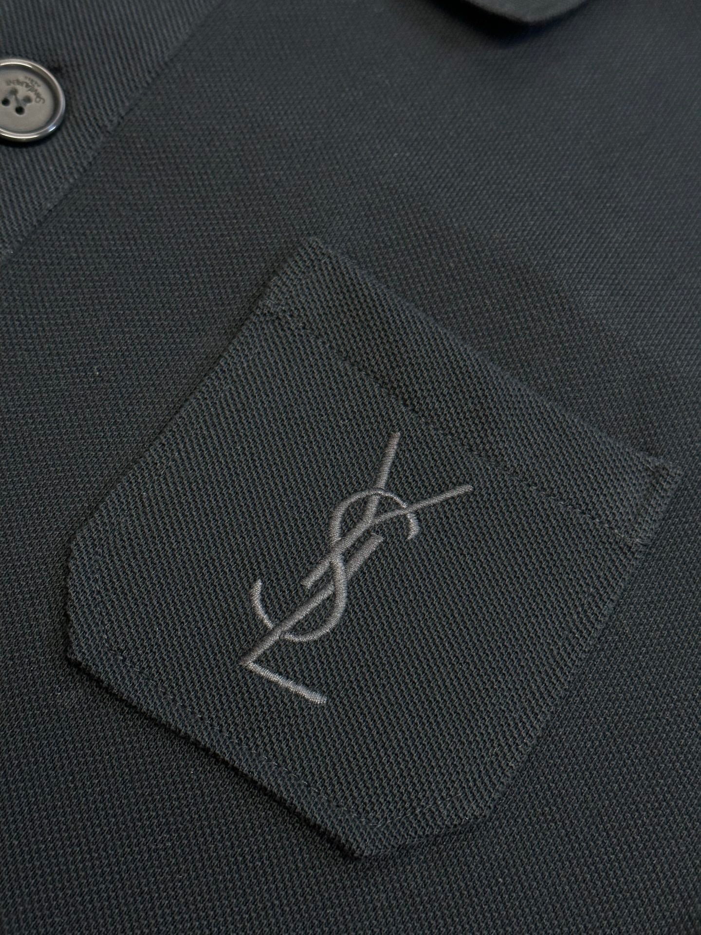 Saint Laurent LE CASSANDRE polo shirt