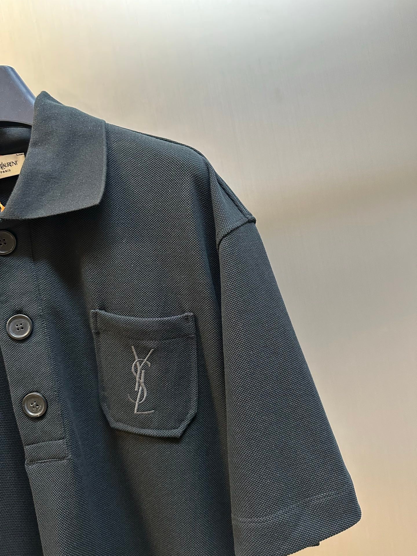 Saint Laurent LE CASSANDRE polo shirt