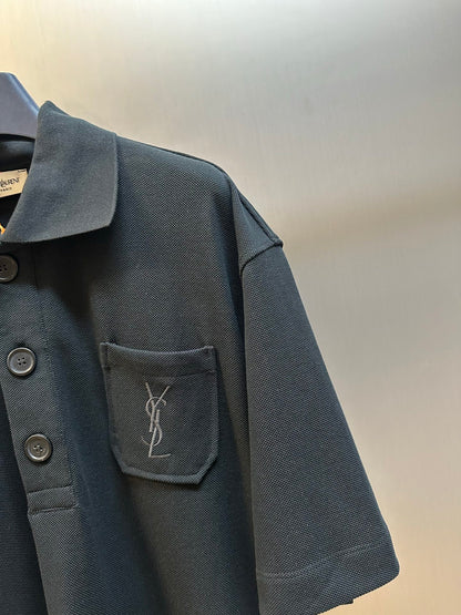 Saint Laurent LE CASSANDRE polo shirt