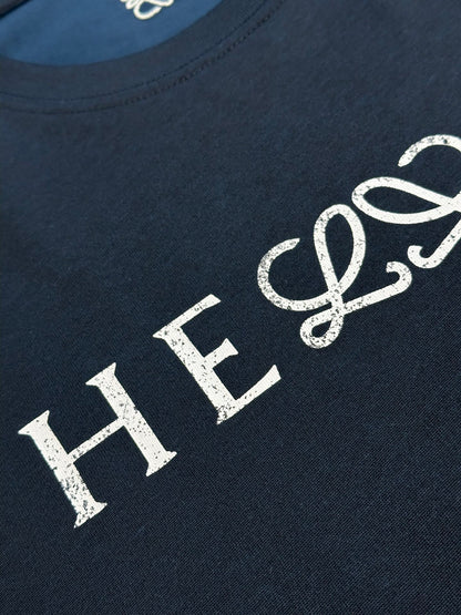 LOEWE Cotton blend regular fit T-shirt in blue
