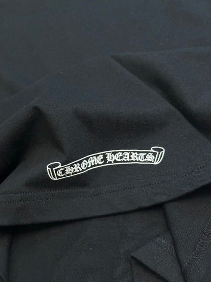 Chrome Hearts Neckline Letter Print T-shirt