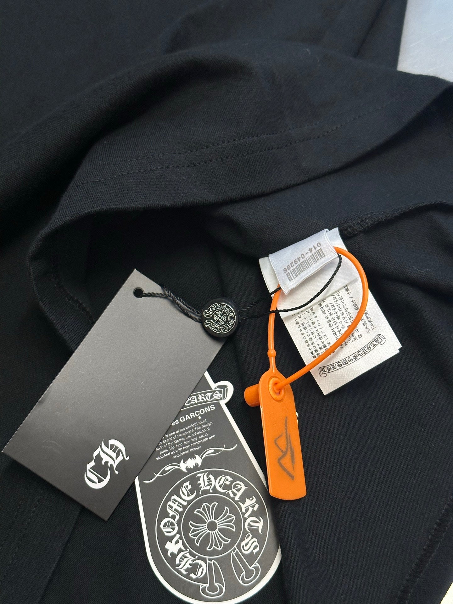Chrome Hearts Neckline Letter Print T-shirt