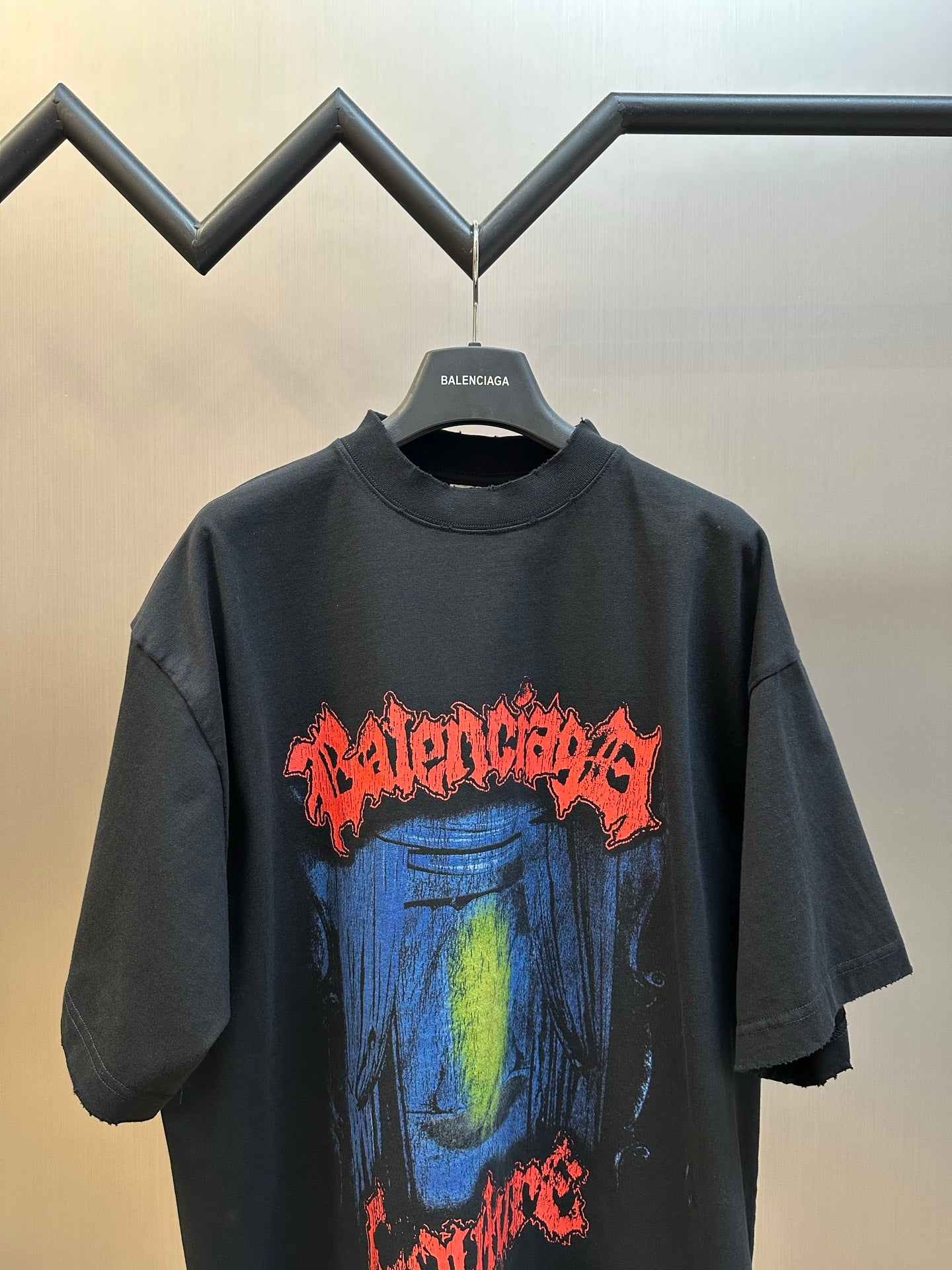 BALENCIAGA Salon De Couture T-Shirt Medium Fit "Black"