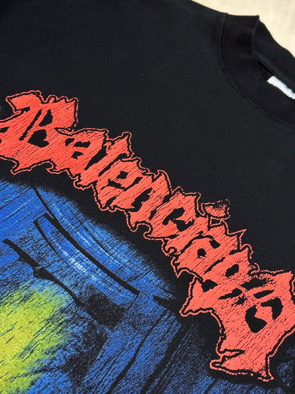 BALENCIAGA Salon De Couture T-Shirt Medium Fit "Black"