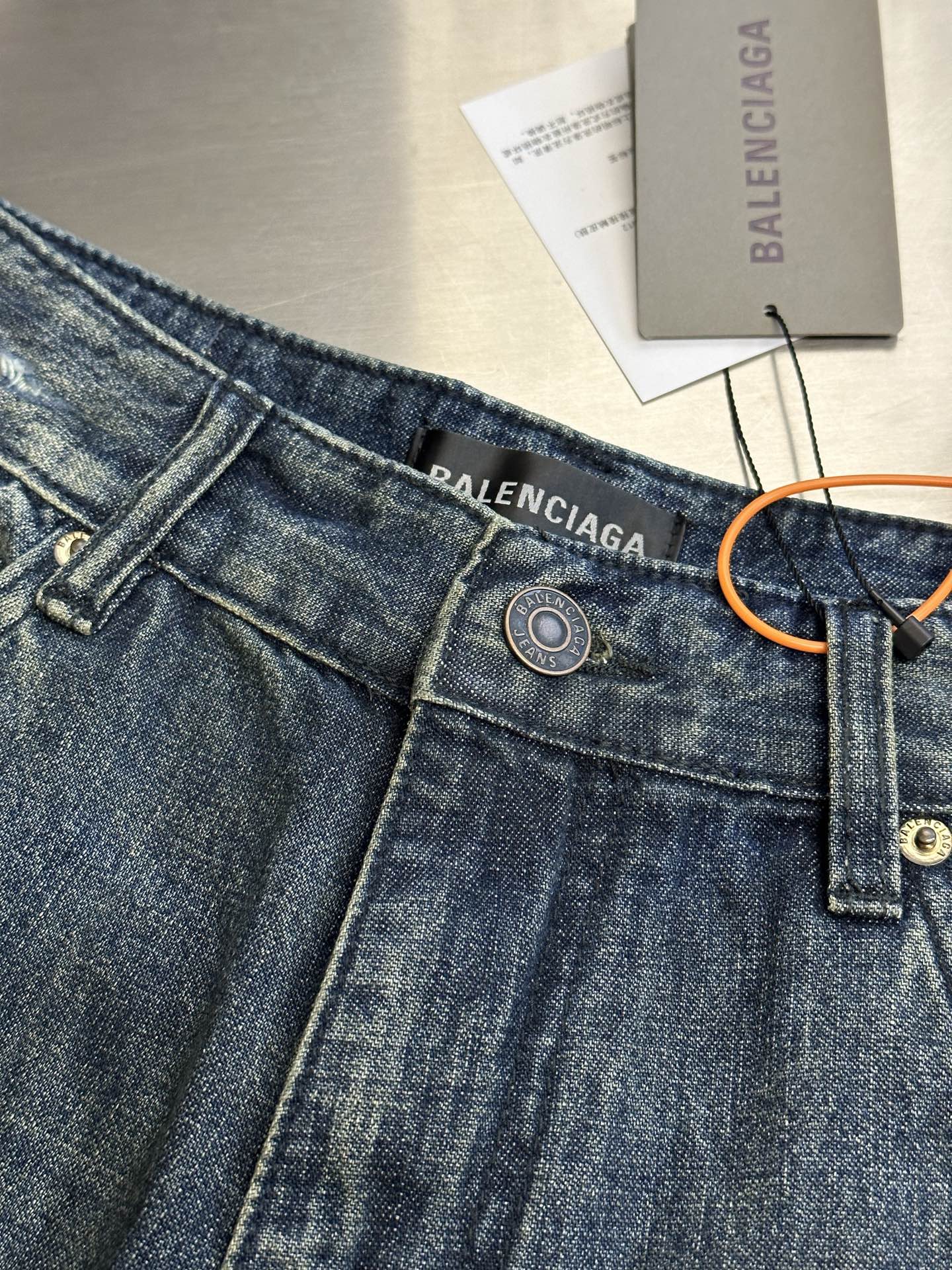 Balenciaga Minimal Jeans | Blue