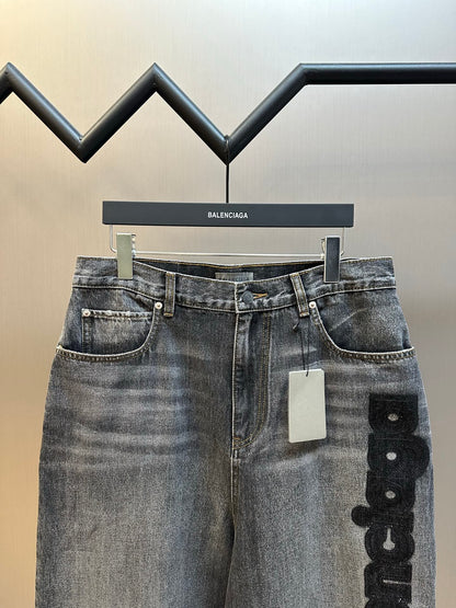 BALENCIAGA Women Denim Pants