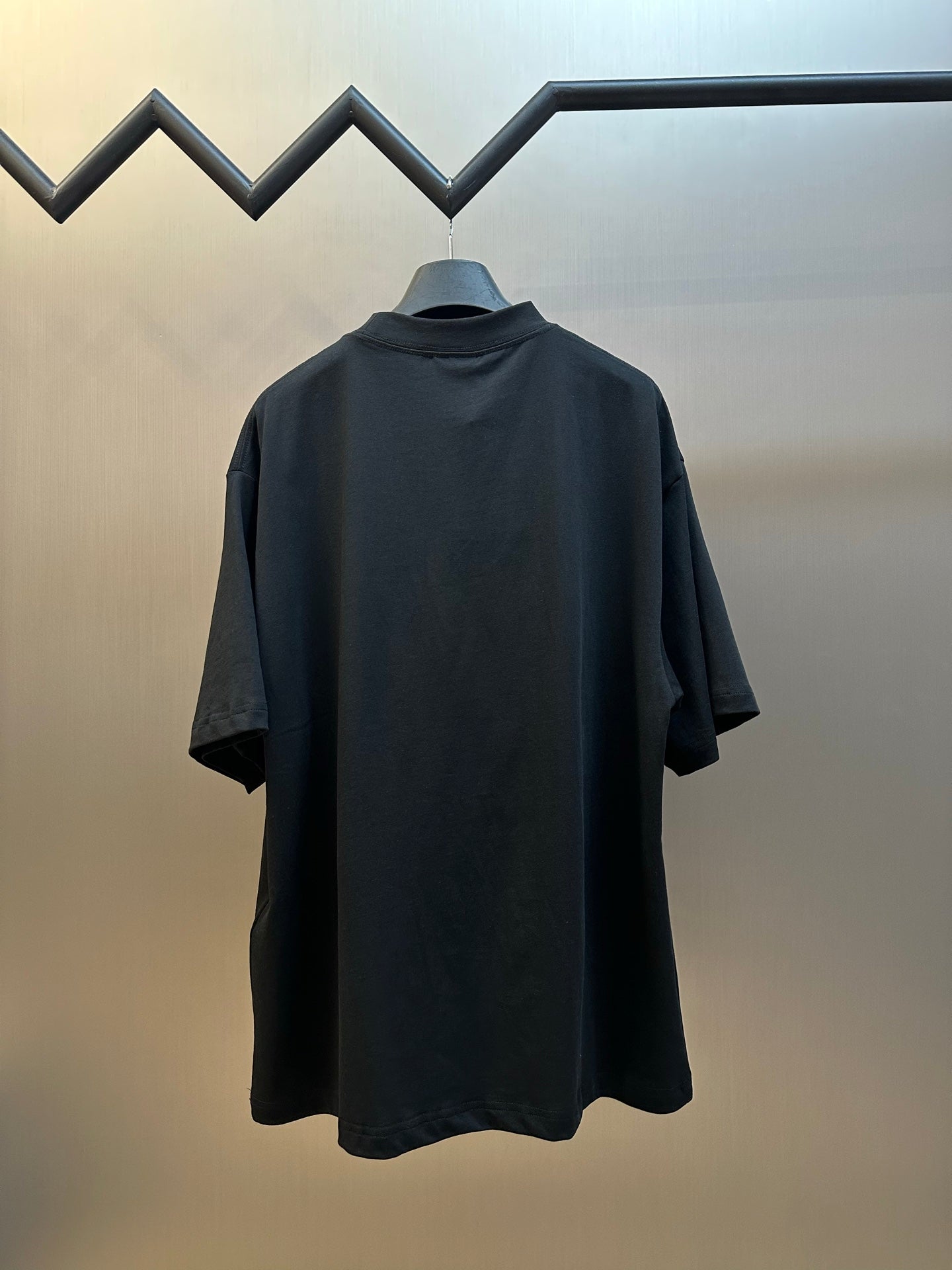 BALENCIAGA Classic Double-B Embroidered Short-Sleeve T-Shirt