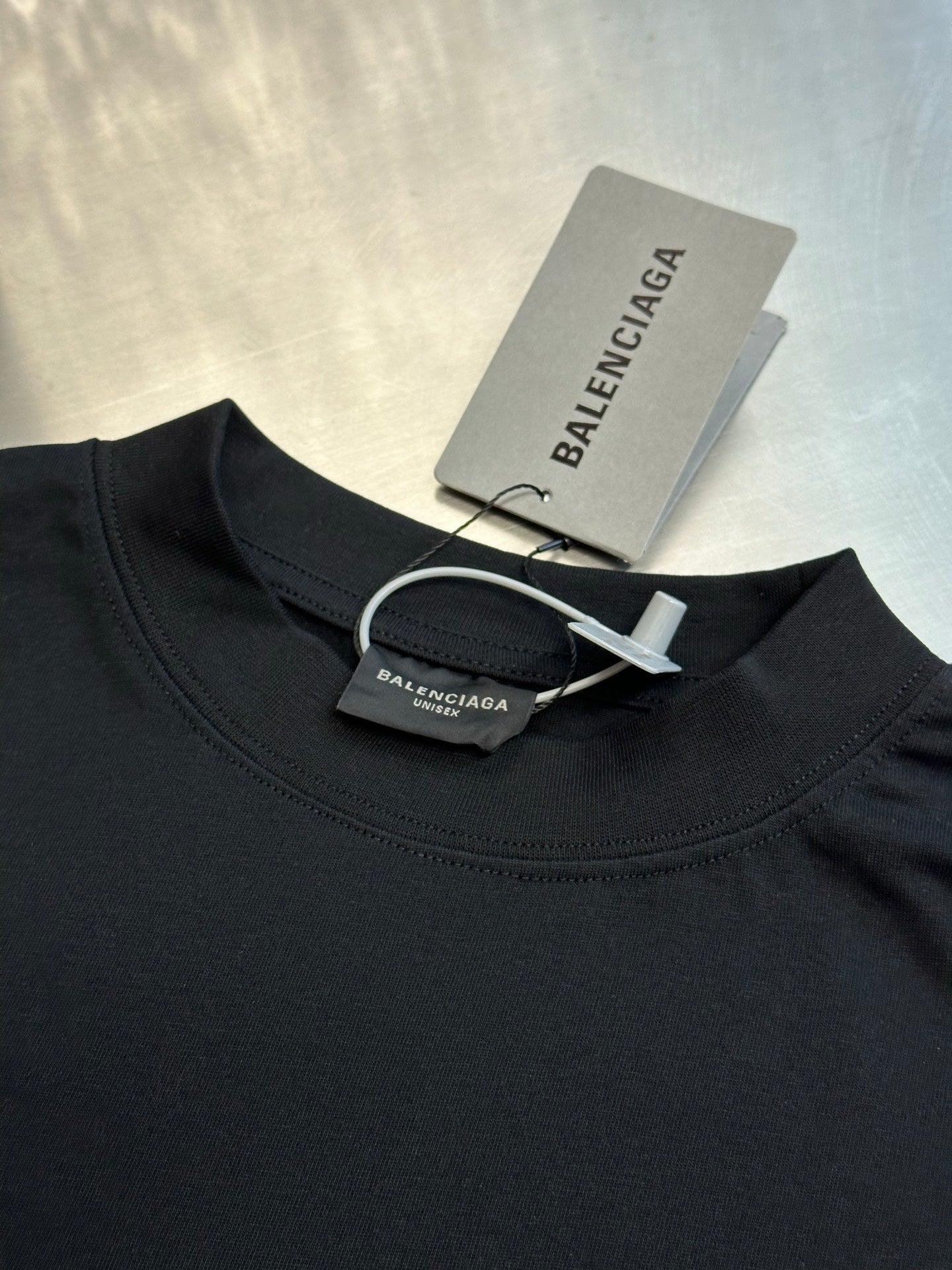 BALENCIAGA Classic Double-B Embroidered Short-Sleeve T-Shirt