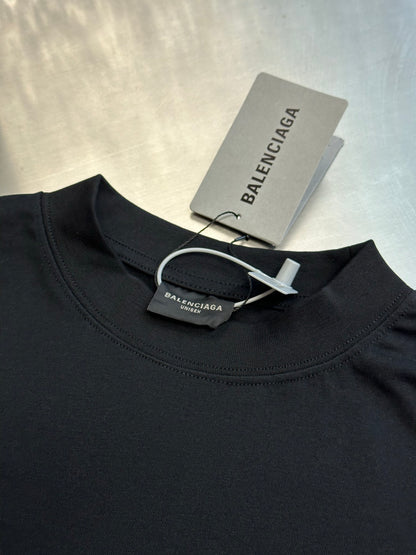 BALENCIAGA Classic Double-B Embroidered Short-Sleeve T-Shirt