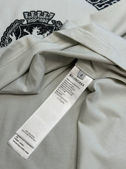 Balenciaga-(WMNS) Balenciaga Saint-honore T-shirt Oversized 'White'