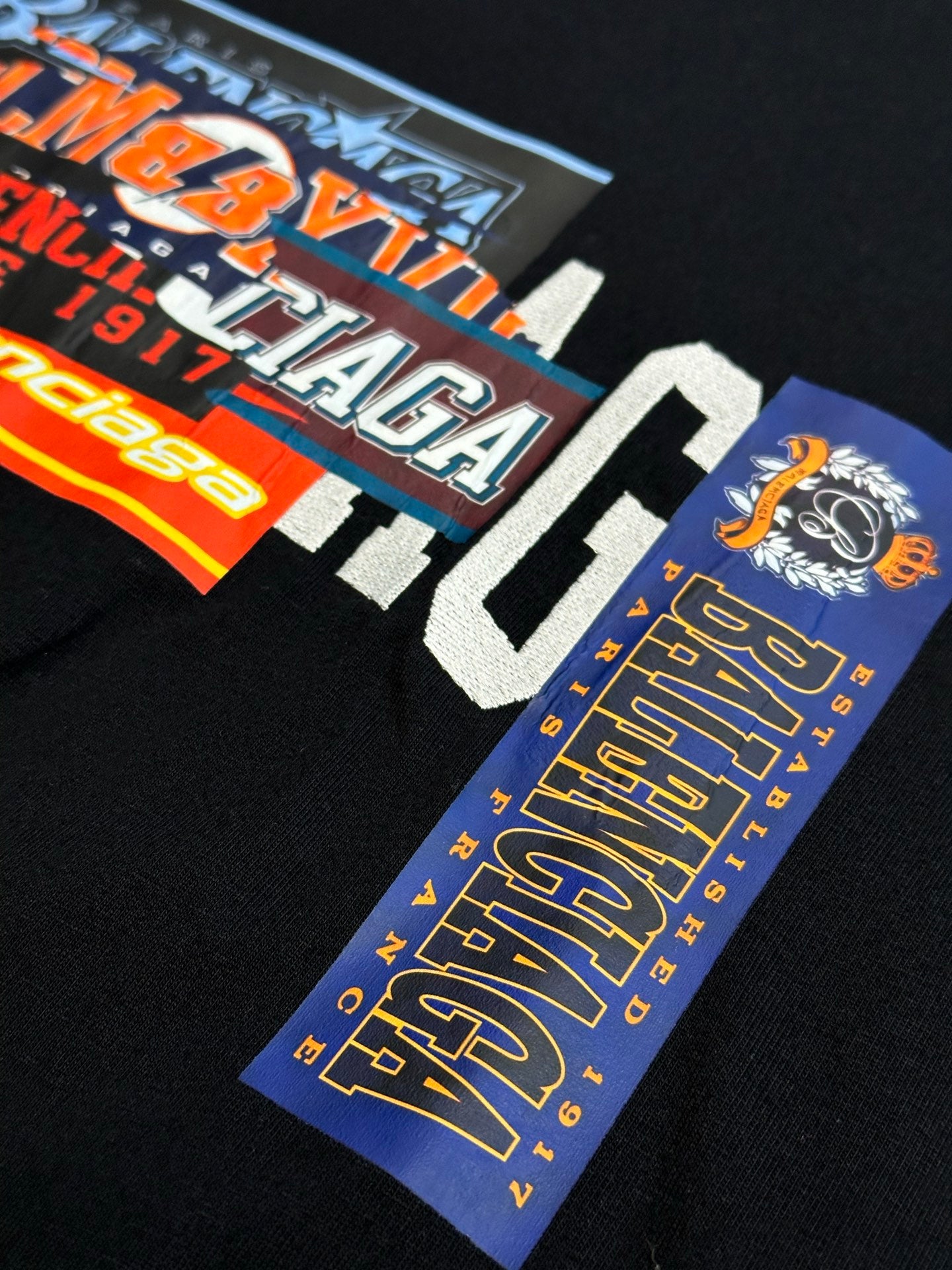 Balenciaga Bumper Stickers Boxy T-shirt