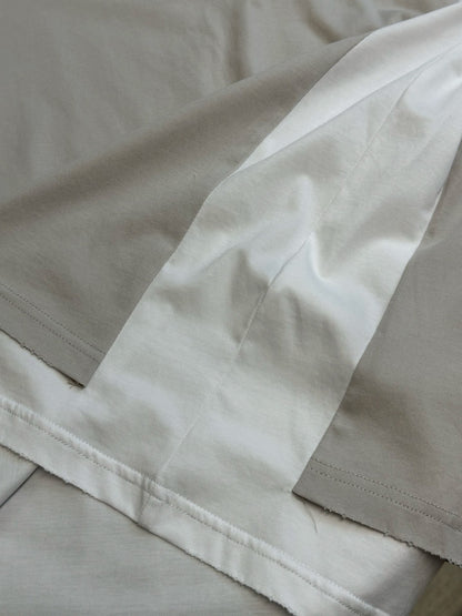 Balenciaga Hybrid Double T-shirt for men in light grey/white