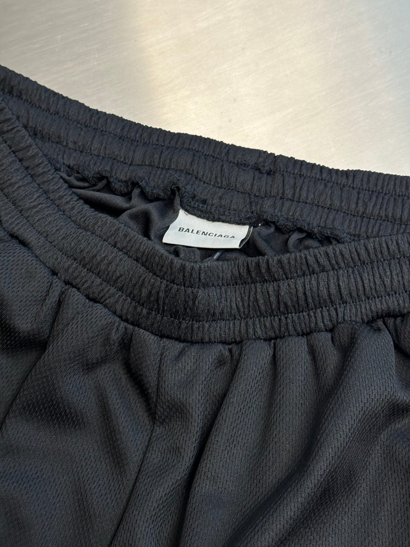 Balenciaga Soccer Loose-Fit Shorts