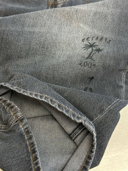 Balenciaga Tattoo Baggy Jeans