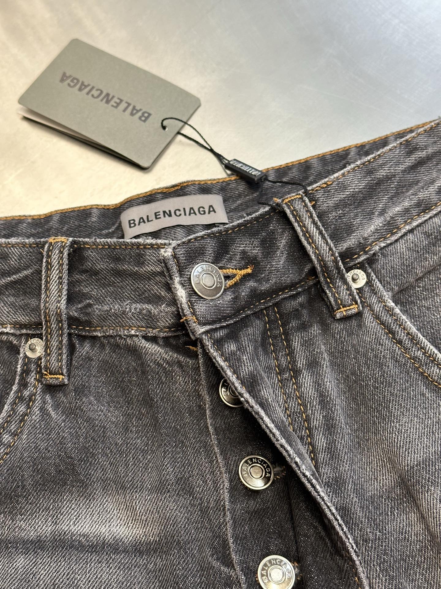 Balenciaga Tattoo Baggy Jeans