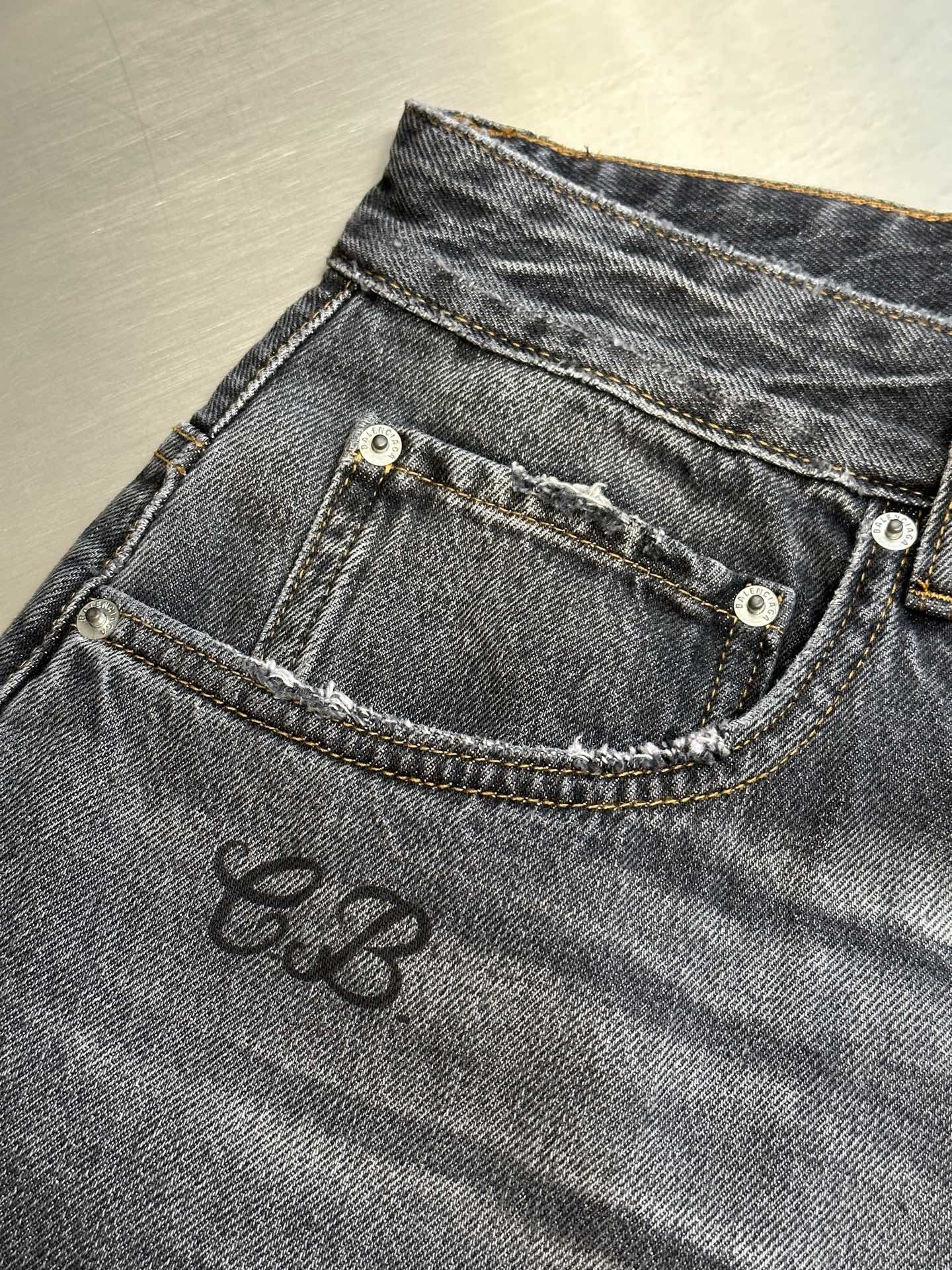 Balenciaga Tattoo Baggy Jeans