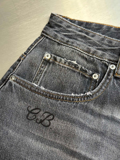 Balenciaga Tattoo Baggy Jeans