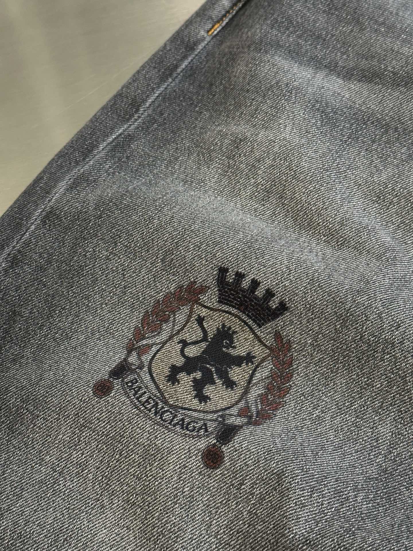 Balenciaga Tattoo Baggy Jeans