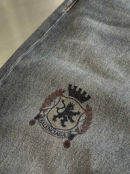 Balenciaga Tattoo Baggy Jeans