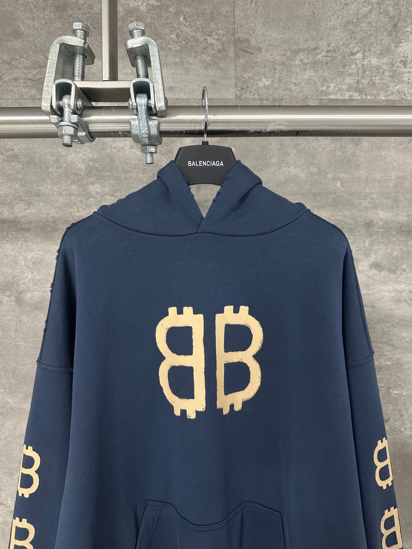 BALENCIAGA Crypto Hoodie Medium Fit