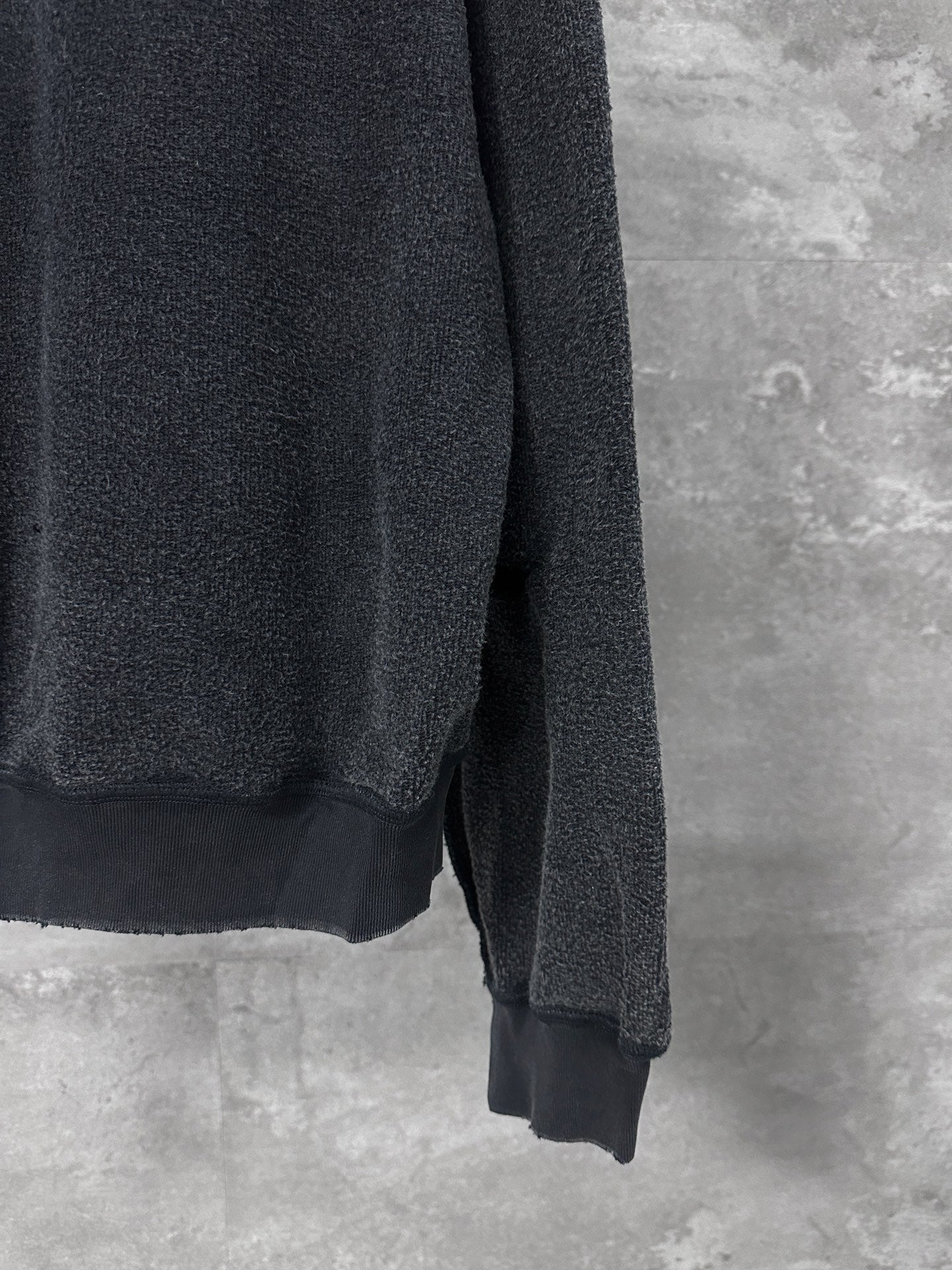 BALENCIAGA Political Campaign Inside-out Zip-up Hoodie
