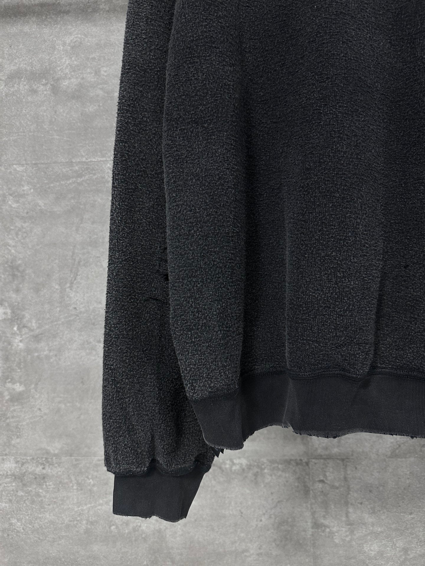BALENCIAGA Political Campaign Inside-out Zip-up Hoodie