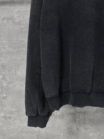 BALENCIAGA Political Campaign Inside-out Zip-up Hoodie