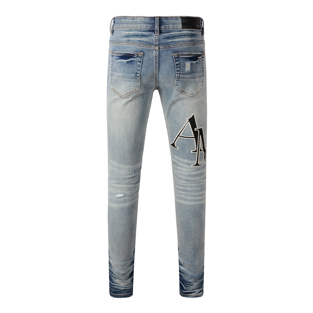 AMIRI Indigo Staggered Jeans