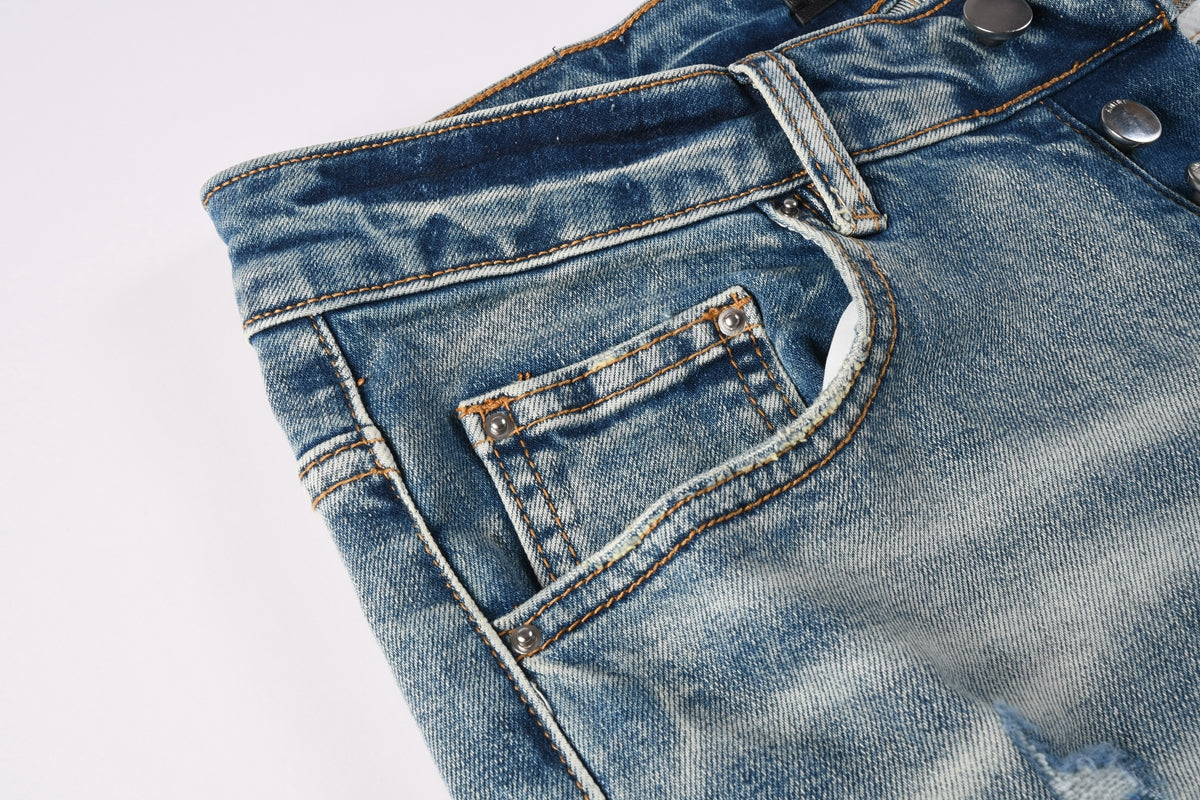 AMIRI 3D-patterned jeans