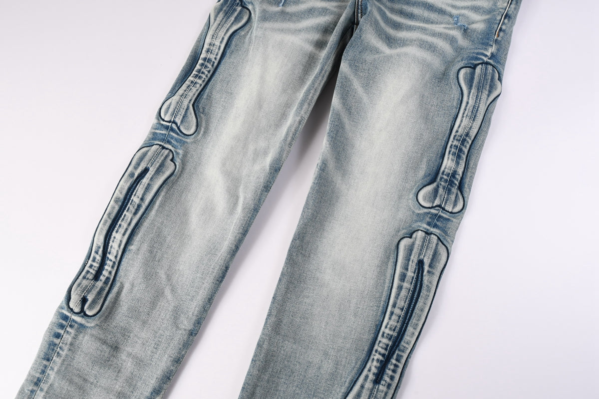 AMIRI 3D-patterned jeans