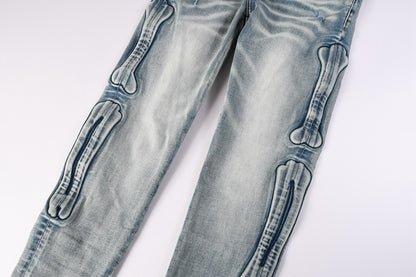 AMIRI 3D-patterned jeans