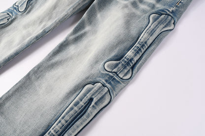 AMIRI 3D-patterned jeans