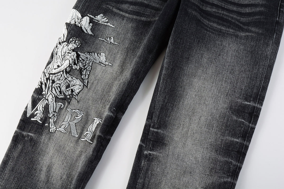 AMIRI Distressed Skinny Jeans