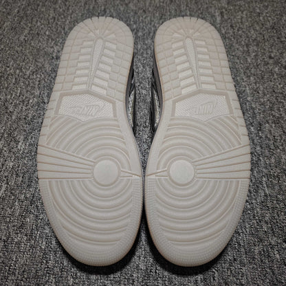 Nike Air Jordan 1 Low Method of Make "Neutral Grey/White/Pewter Grey/Metallic Silver"